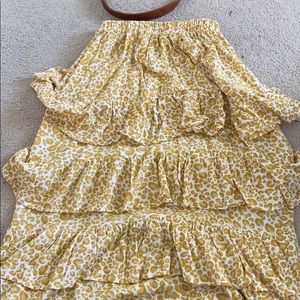 Runway scout midi skirt